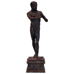 Mid-19th Century Bronze Sculpture of a Satyr