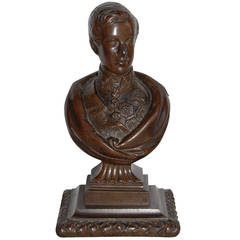 Bronze Bust of the Prince Regent, 19th Century 10
