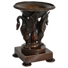 19th Century Miniature Bronze Incense Burner