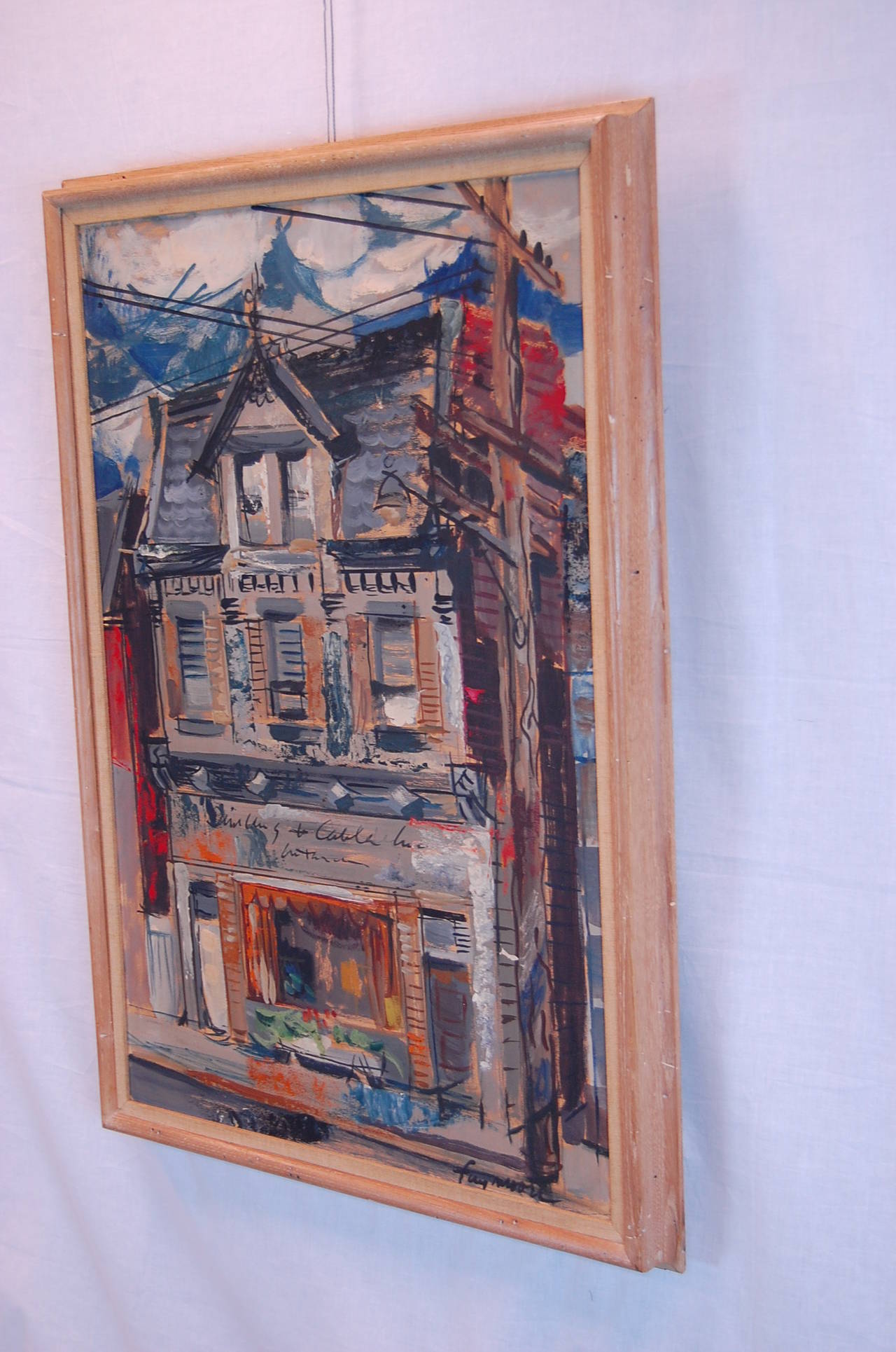 Original Fay Moore Painting, Pittsburgh 1