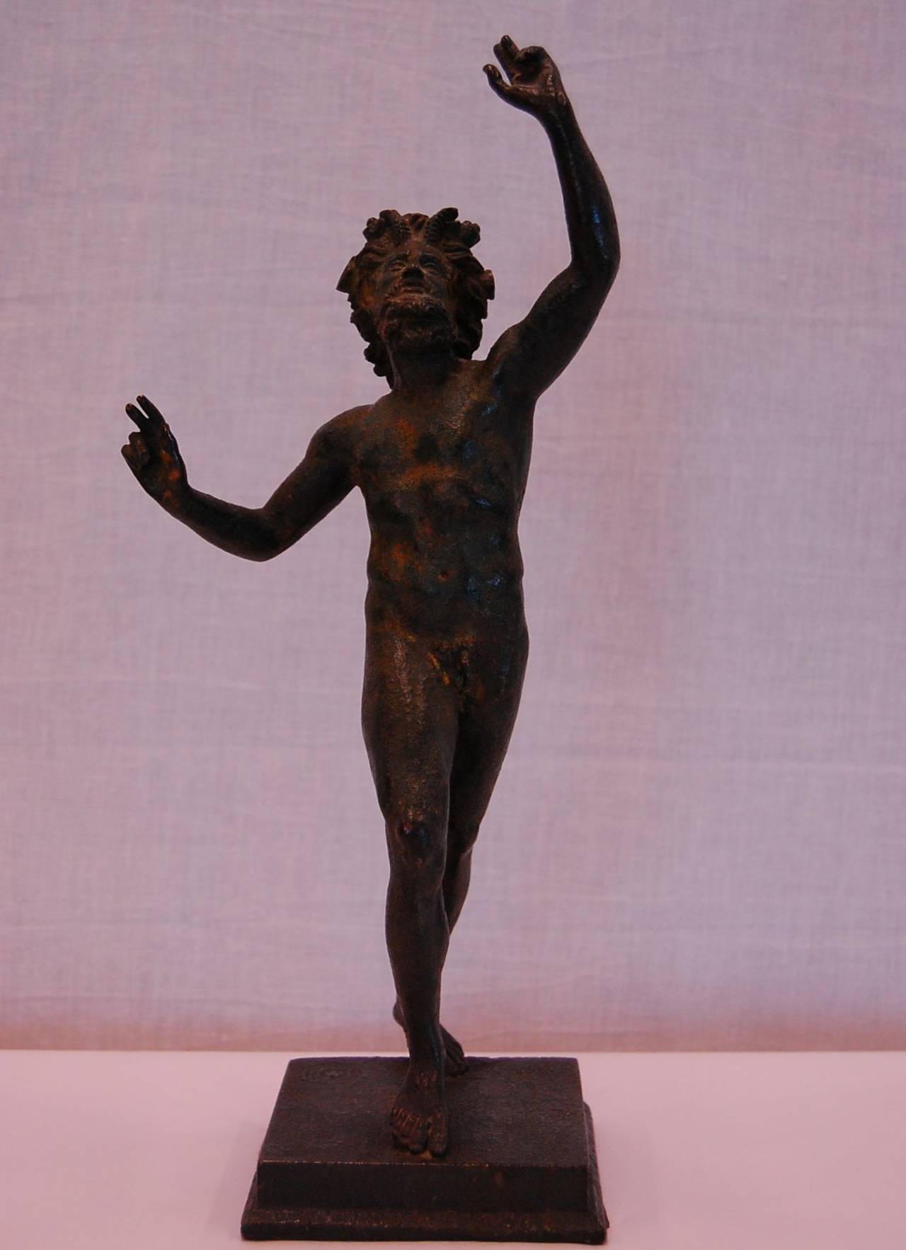 19th Century Bronze of Dancing Faun, J. Chiurazzi & Fils', Naples 1