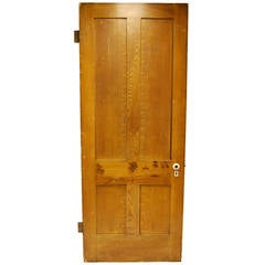 Early 19th Century American Decorated Interior Door