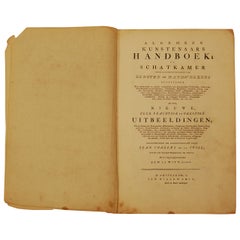 Antique Book, "General Artists Handbook of Treasury"