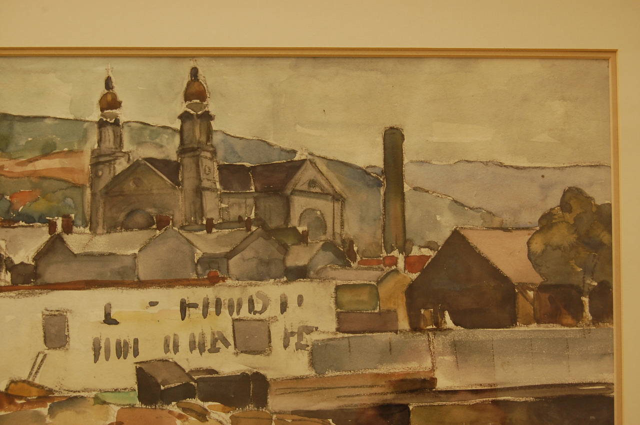Paper William Robert Shulgold Watercolor, Early to Mid-20th Century For Sale