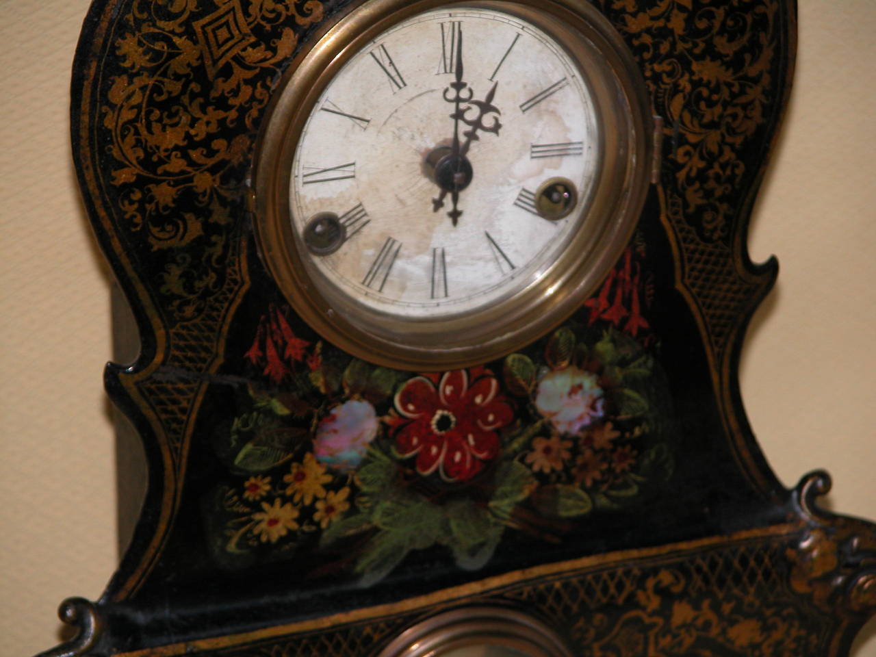 cast iron clock face