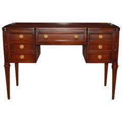 Vintage Louis XVI Style Dressing Table or Desk, Mid-20th Century
