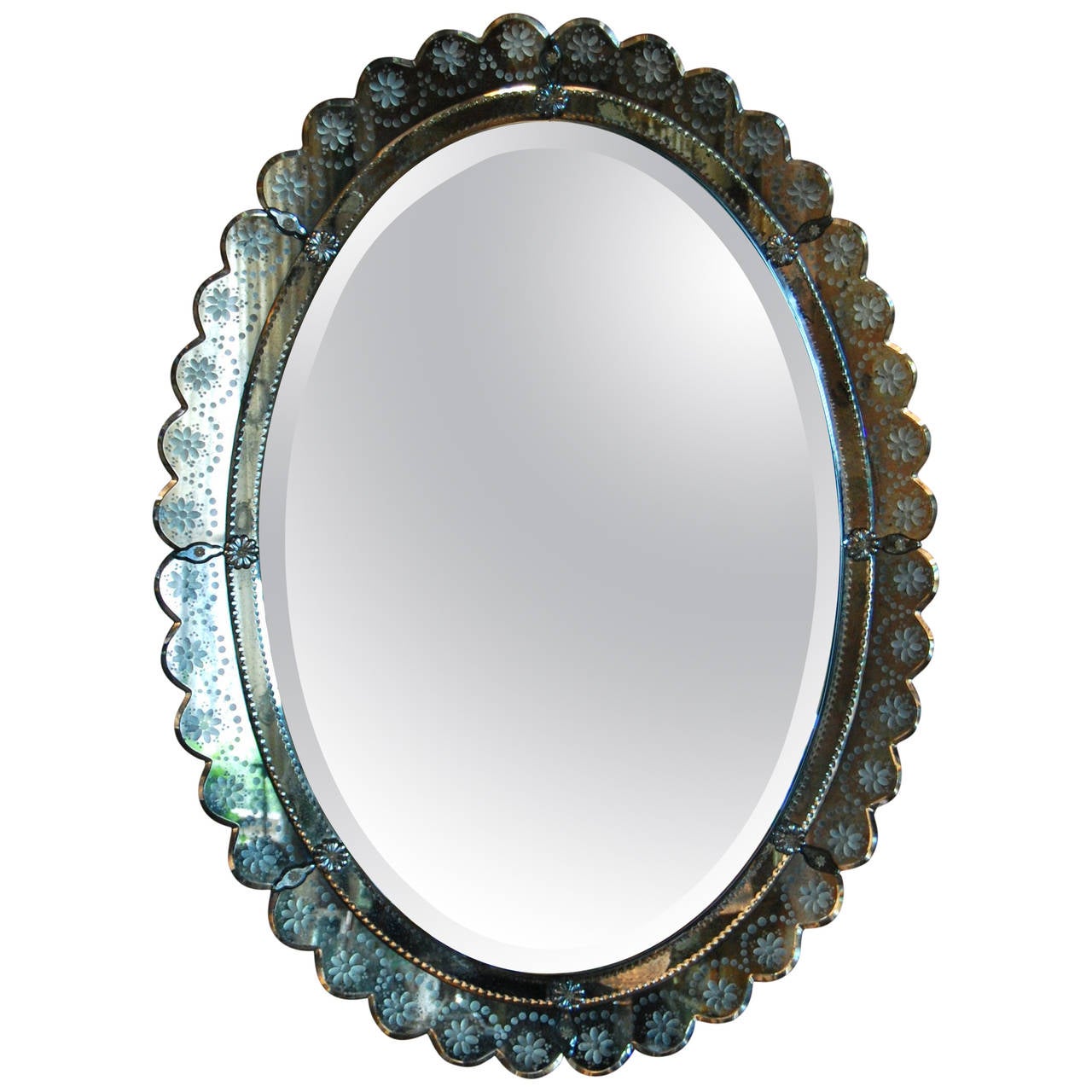 Art Deco Wall Mirror oval italian art deco wall mirror, circa 1930 - 1940 for sale at Art Deco Wall Mirror oval italian art deco wall mirror, circa 1930 - 1940 for sale at
