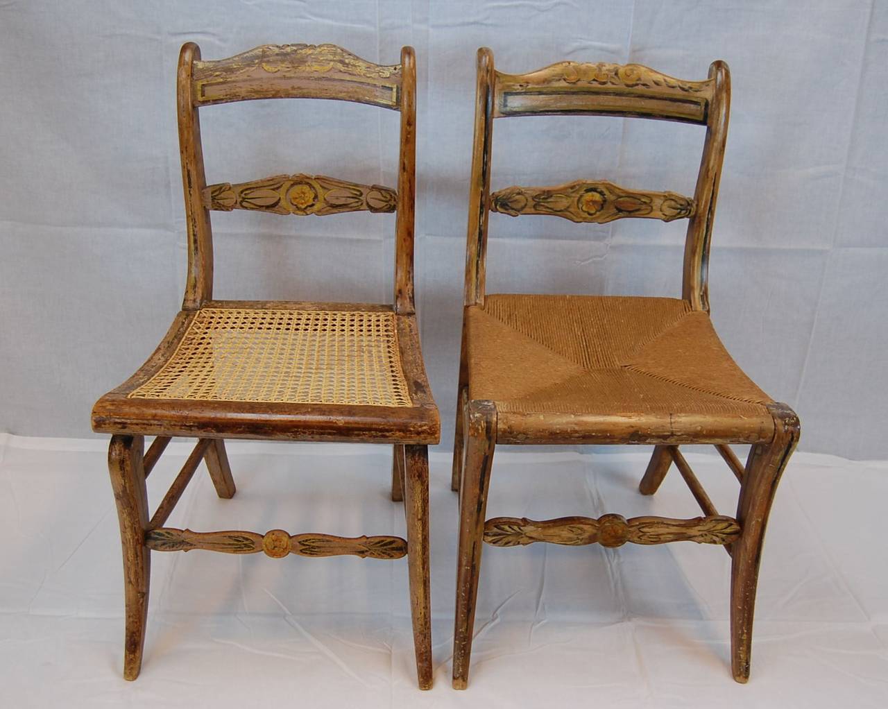 Two 19th Century American Side Chairs, Baltimore, circa 1820-1835 3