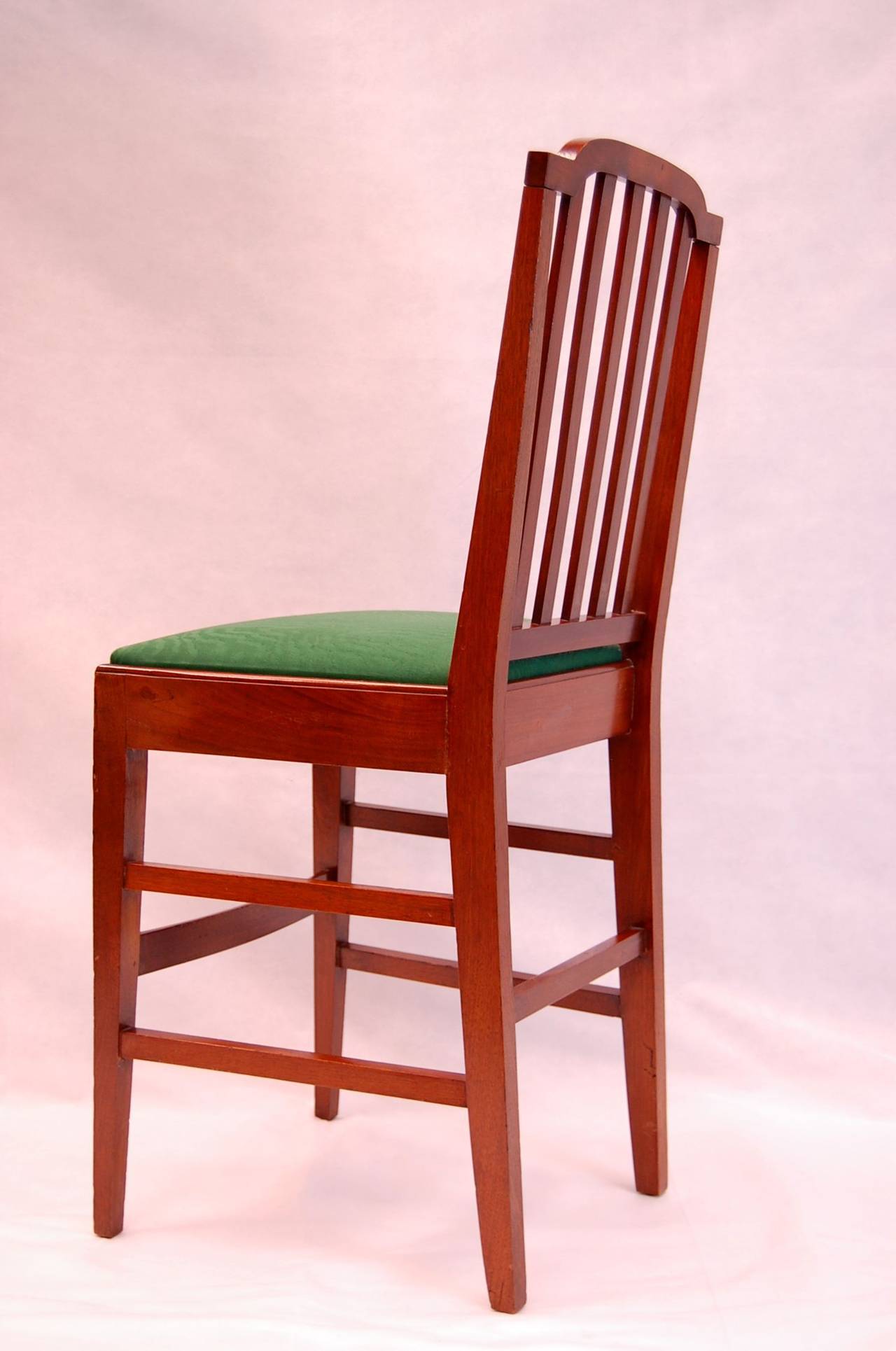 Mahogany Bar Chair 1
