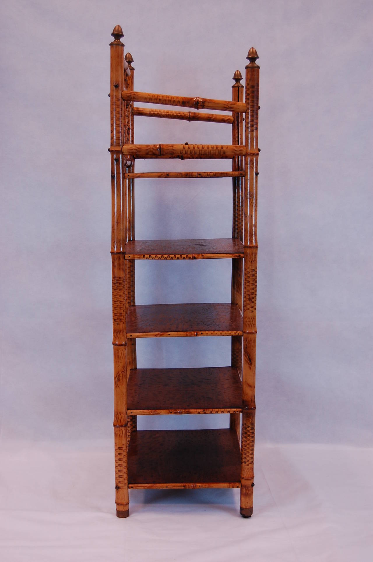 Faux Bamboo Etagere 1