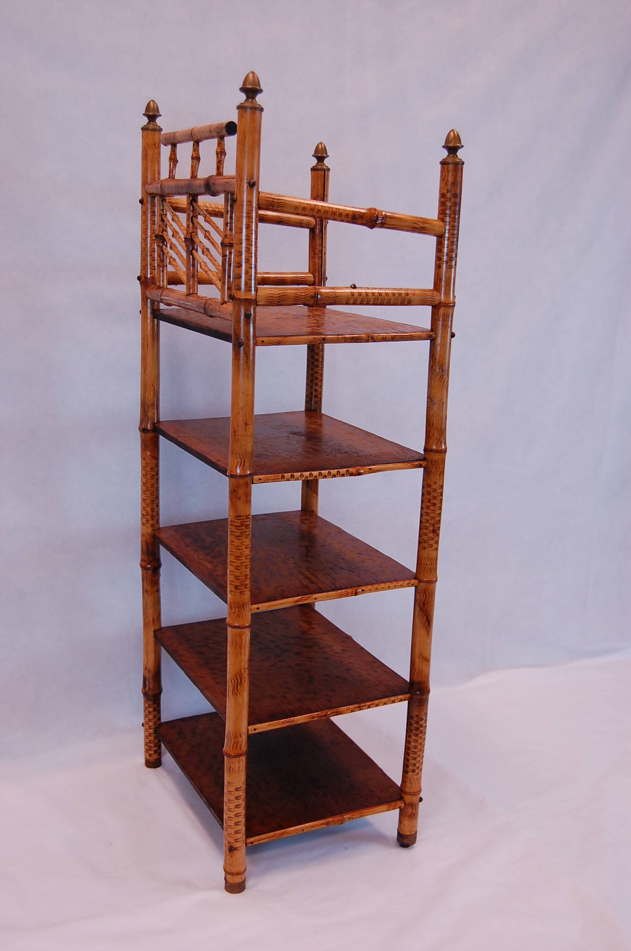 Faux Bamboo Etagere 2