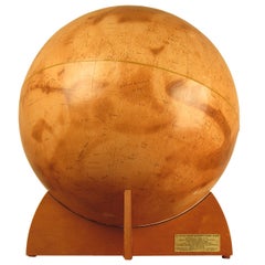 Rare première édition du Globe Mariner 9 Mars Denoyer-Geppert:: 1973