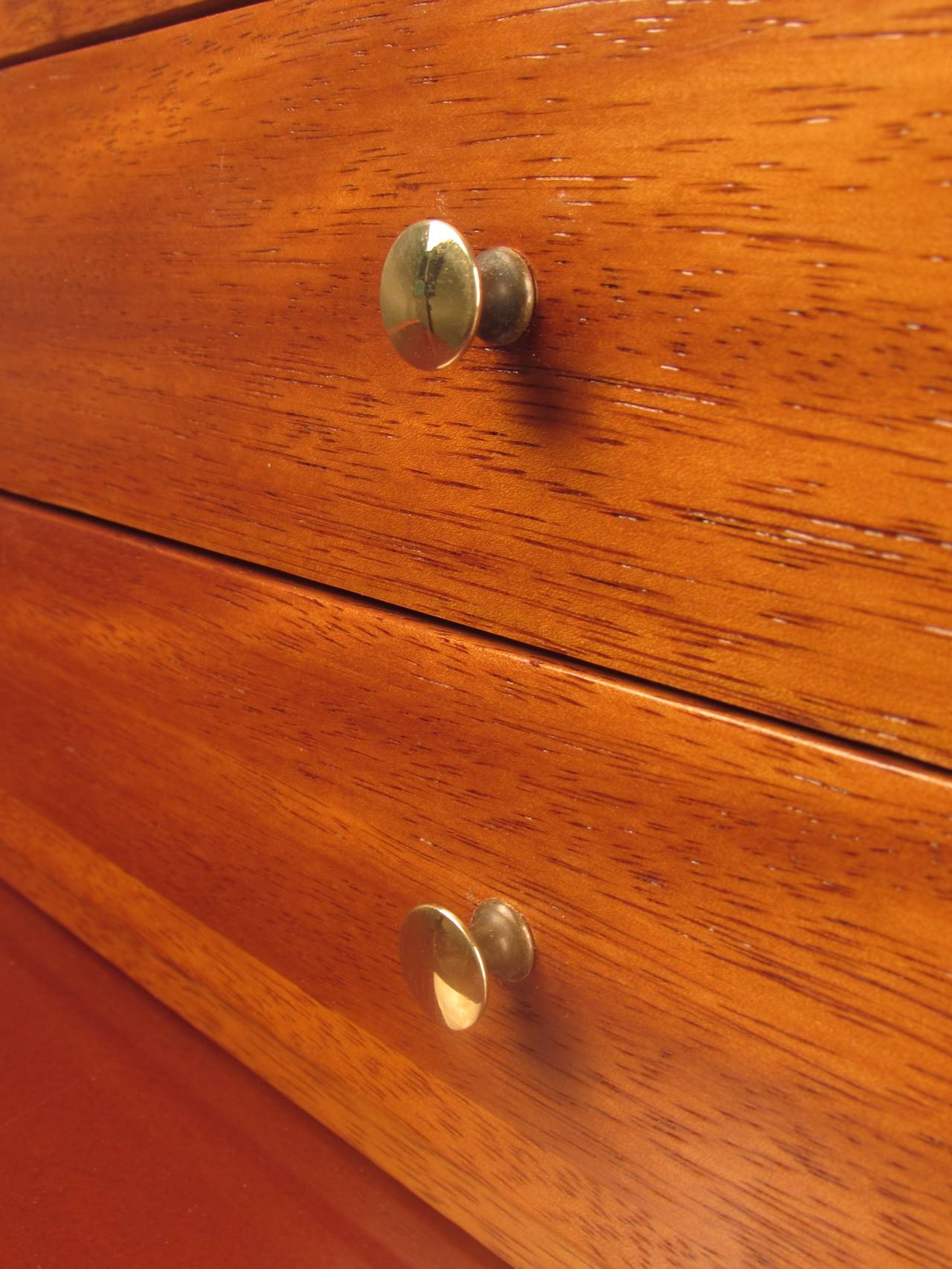 Brass Lovely Dresser or Jewelry Box in the style of Paul McCobb