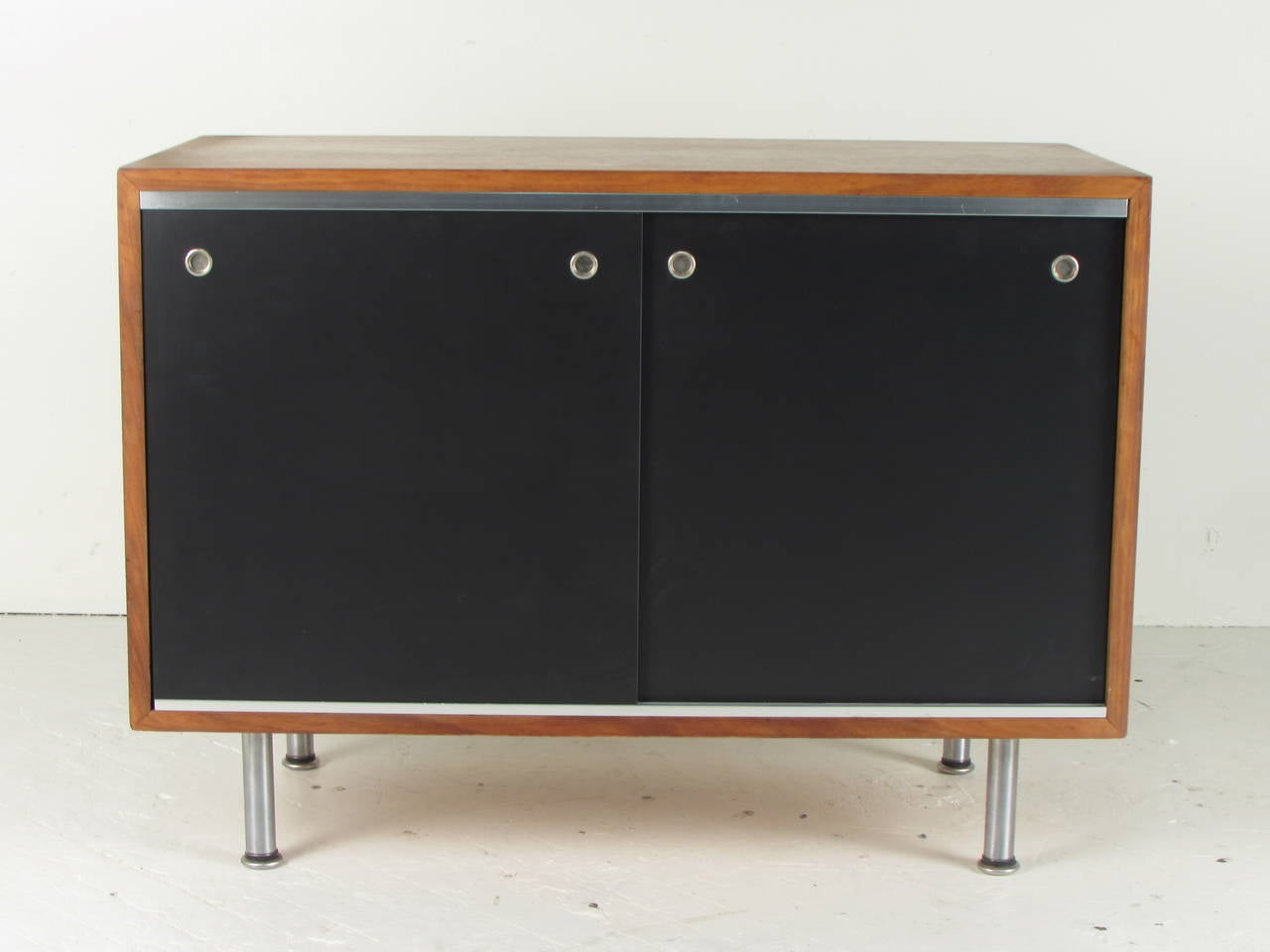 Mid-Century Modern Iconic Petite Credenza by George Nelson for Herman Miller