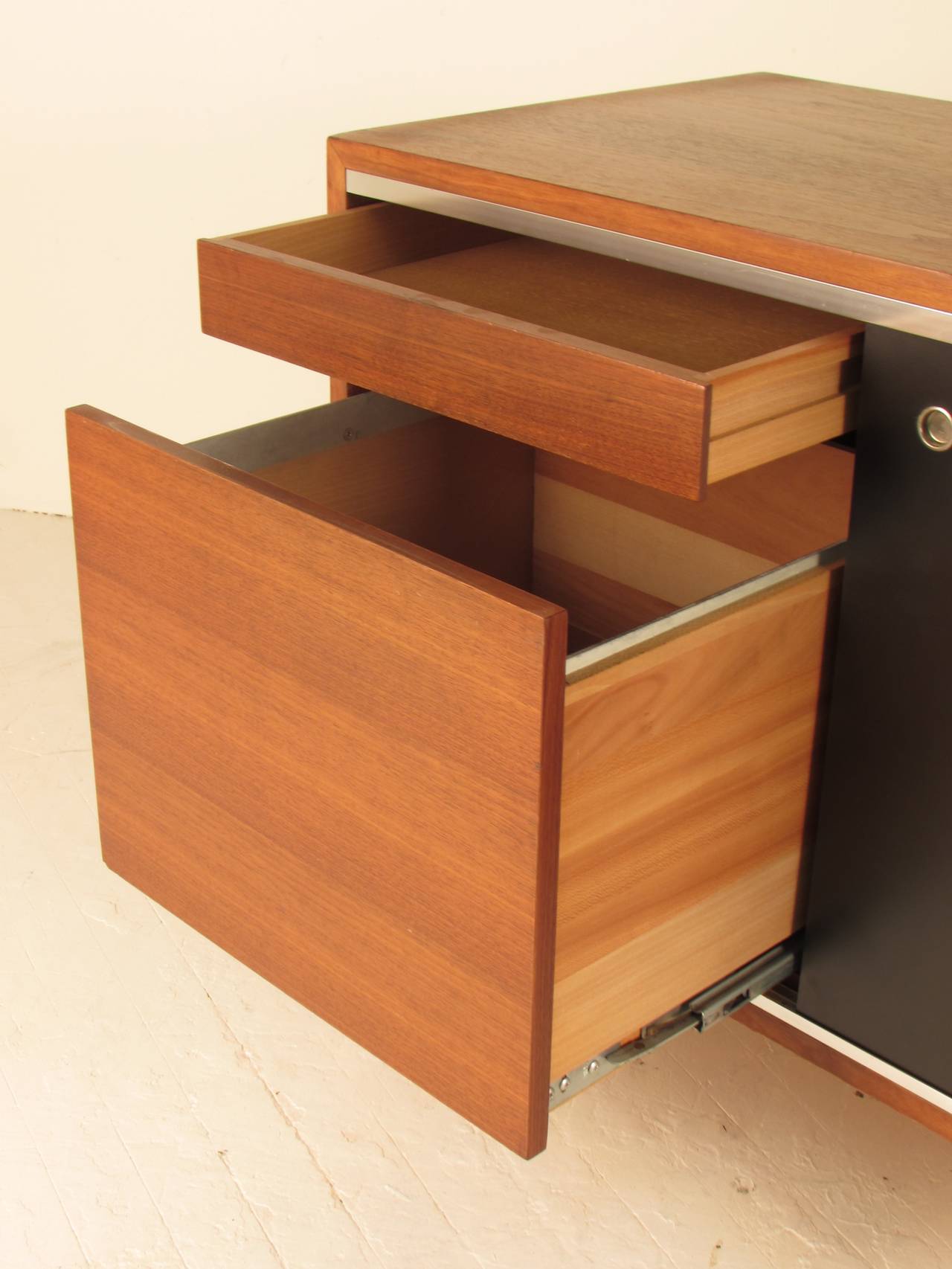 Mid-20th Century Iconic Petite Credenza by George Nelson for Herman Miller