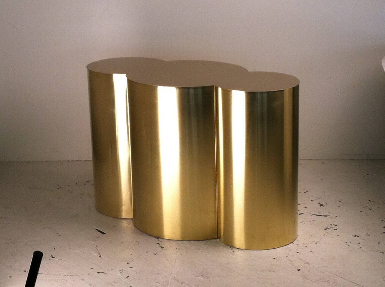 We offer white-glove delivery to NYC!

Incredible brass cloud dining table designed and manufactured exclusively for Refine Modern. Base is constructed of molded brass and is engineered to support a very thick, very large top (glass, granite,