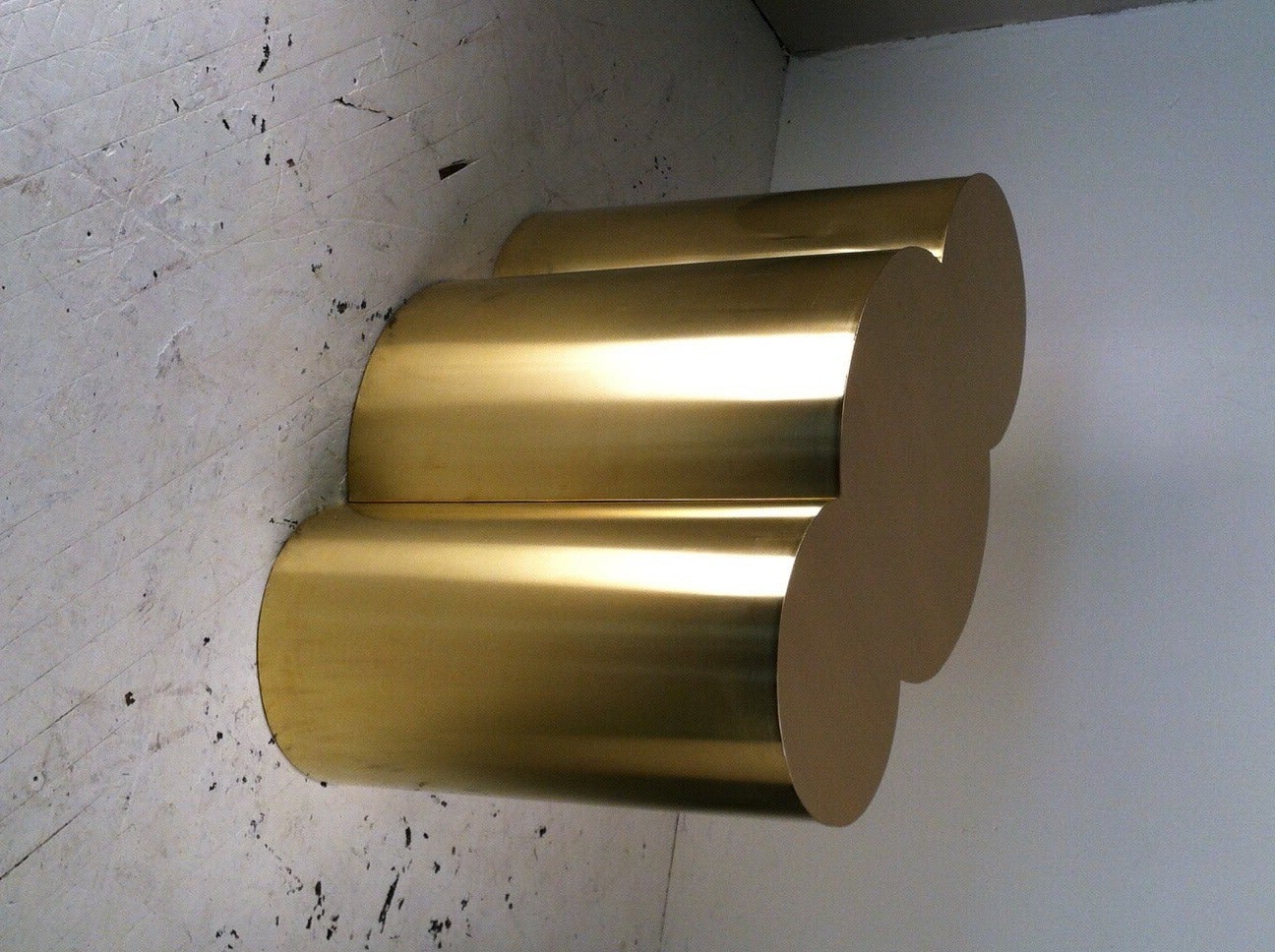 refined brass color
