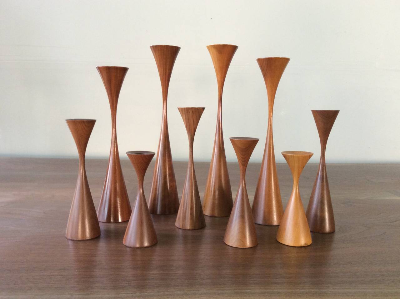 Forest Of Ten Sculptural Danish Modern Candlesticks By Rude - Forest Of Ten Sculptural Danish Modern Candlesticks By Rude Osolnik Circa forest of ten sculptural danish modern candlesticks by rude - forest of ten sculptural danish modern candlesticks by rude osolnik circa
