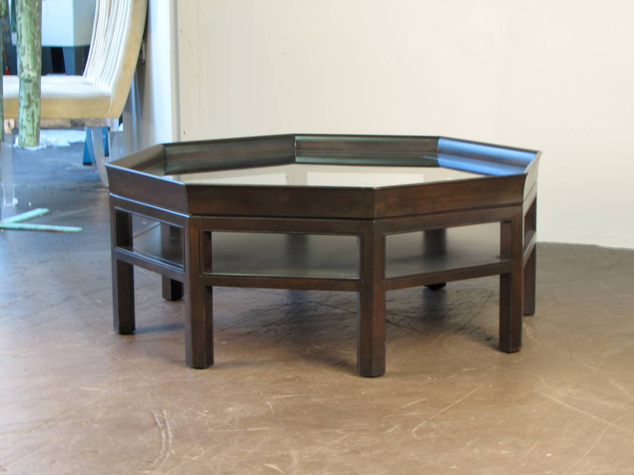 Late 20th Century Octagonal Coffee Table by Baker Furniture