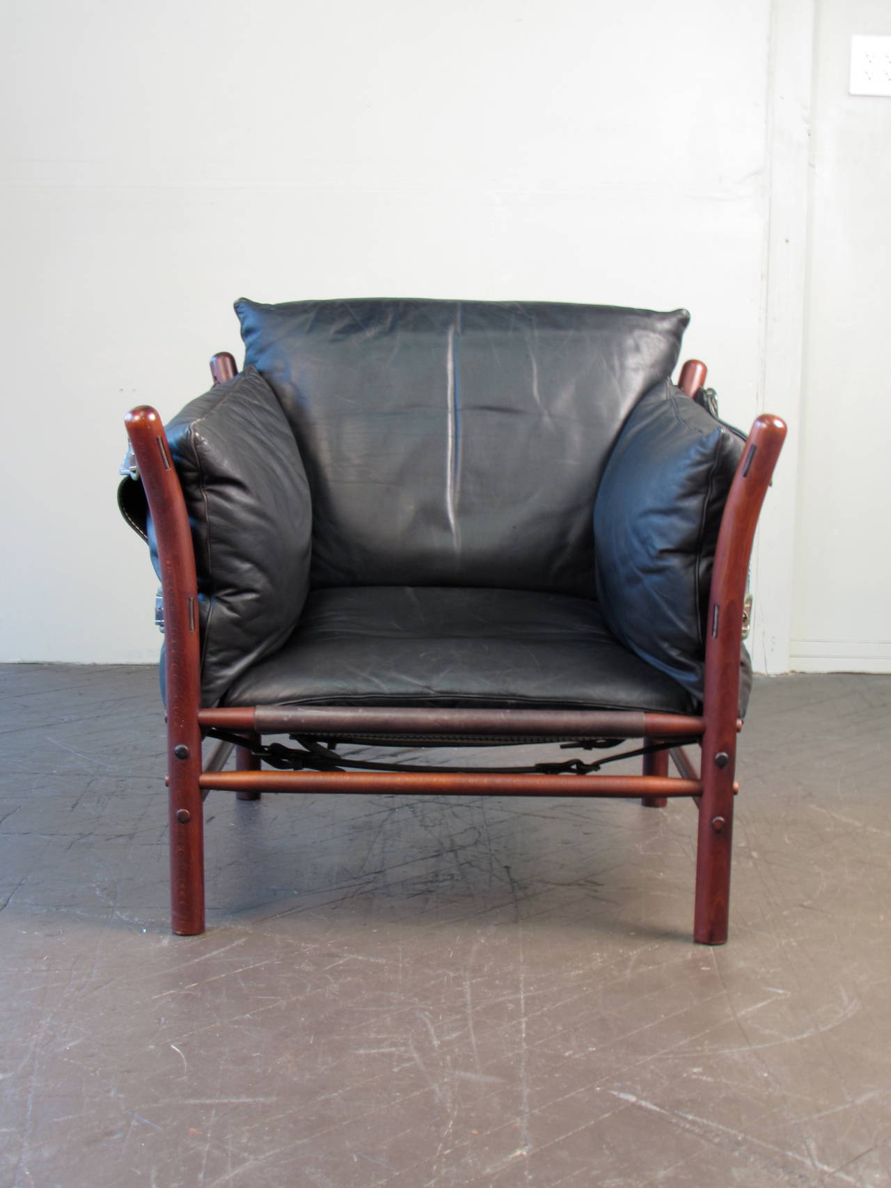 Swedish Beautifully Conditioned Ilona Lounge Chair by Arne Norell, Sweden, circa 1960