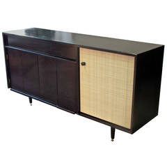 Early Ebonized Buffet by Milo Baughman for Glenn of California, 1950s