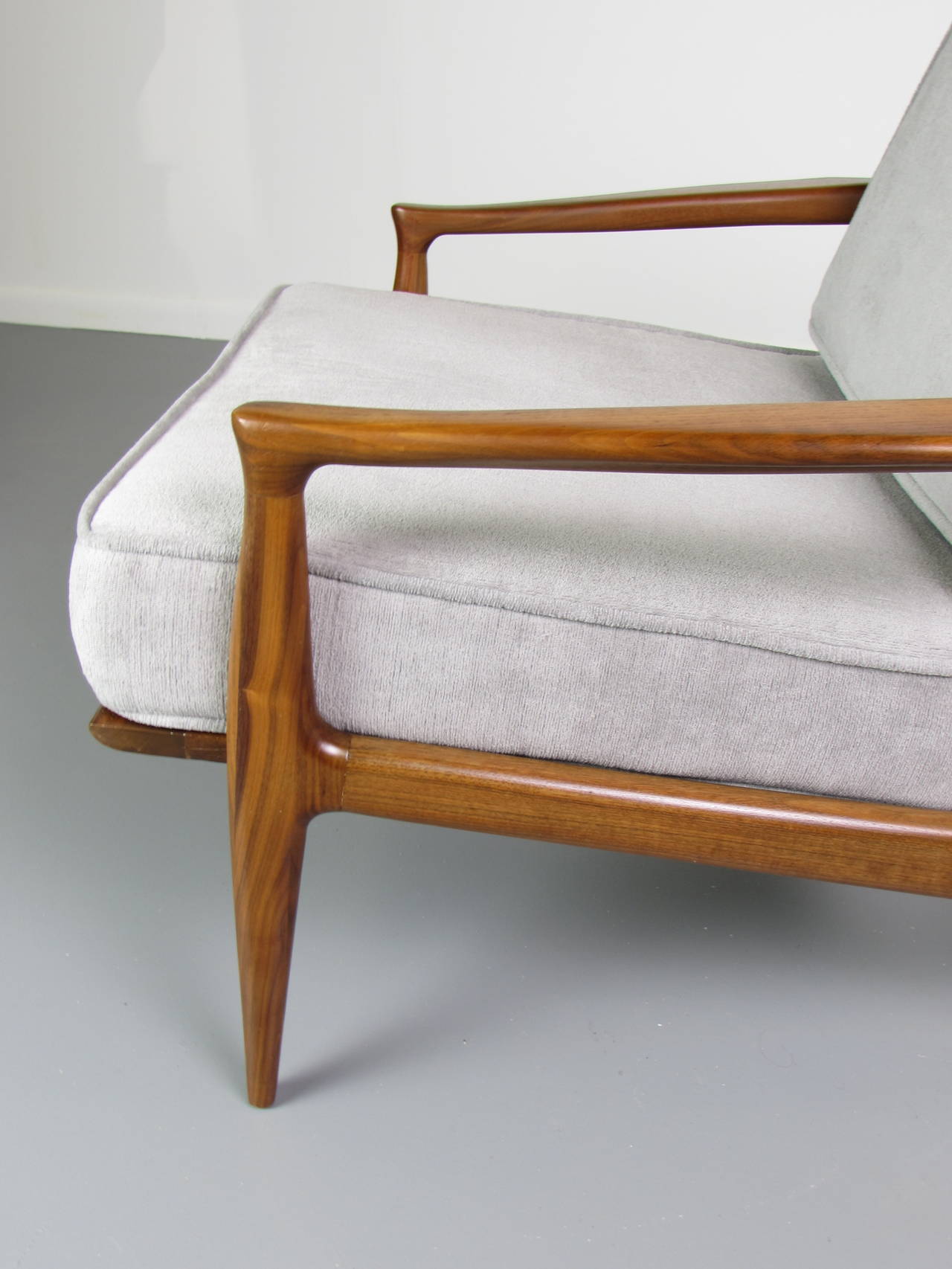 Sculptural Danish Modern Teak Lounge Chair by Ib Kofod-Larsen, 1960s 2