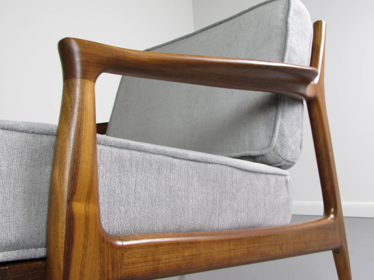 Sculptural Danish Modern Teak Lounge Chair by Ib Kofod-Larsen, 1960s 5