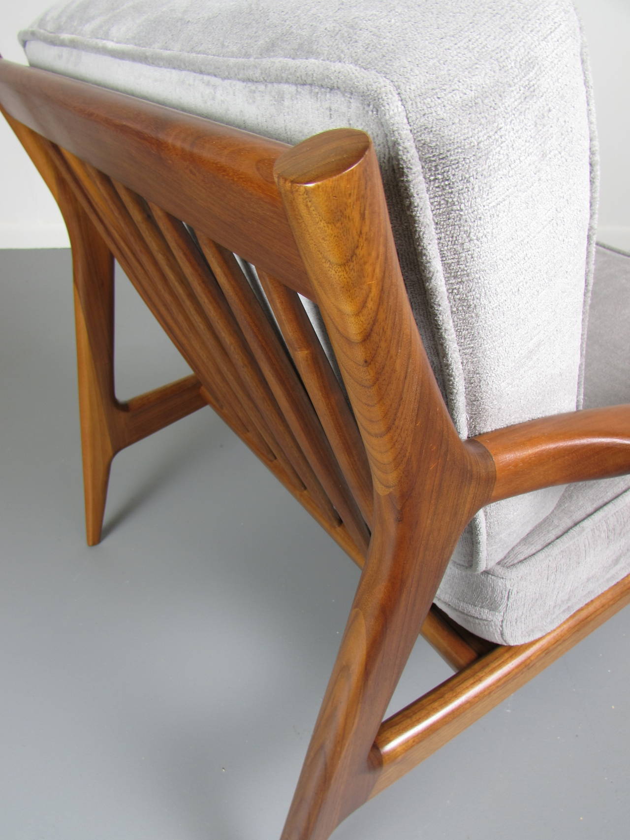 Sculptural Danish Modern Teak Lounge Chair by Ib Kofod-Larsen, 1960s 3