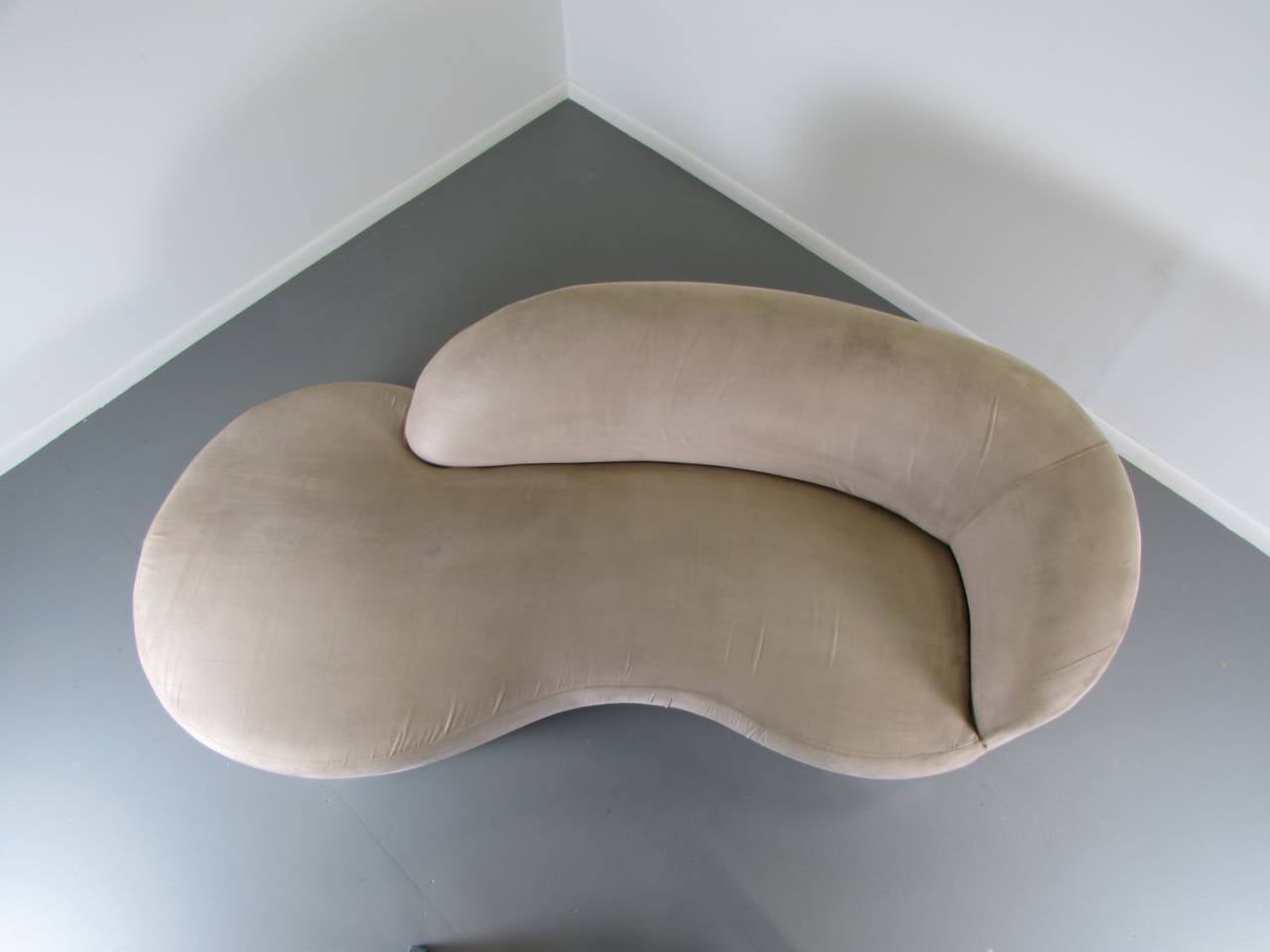 Serpentine Cloud Sofa by Vladimir Kagan for Directional, 1970s 1