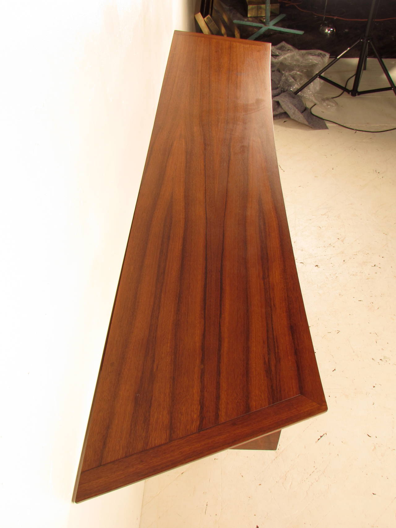 American Nakashima for Widdicomb Floating Buffet in Rosewood and Walnut