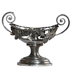 Silver Urn Centerpiece