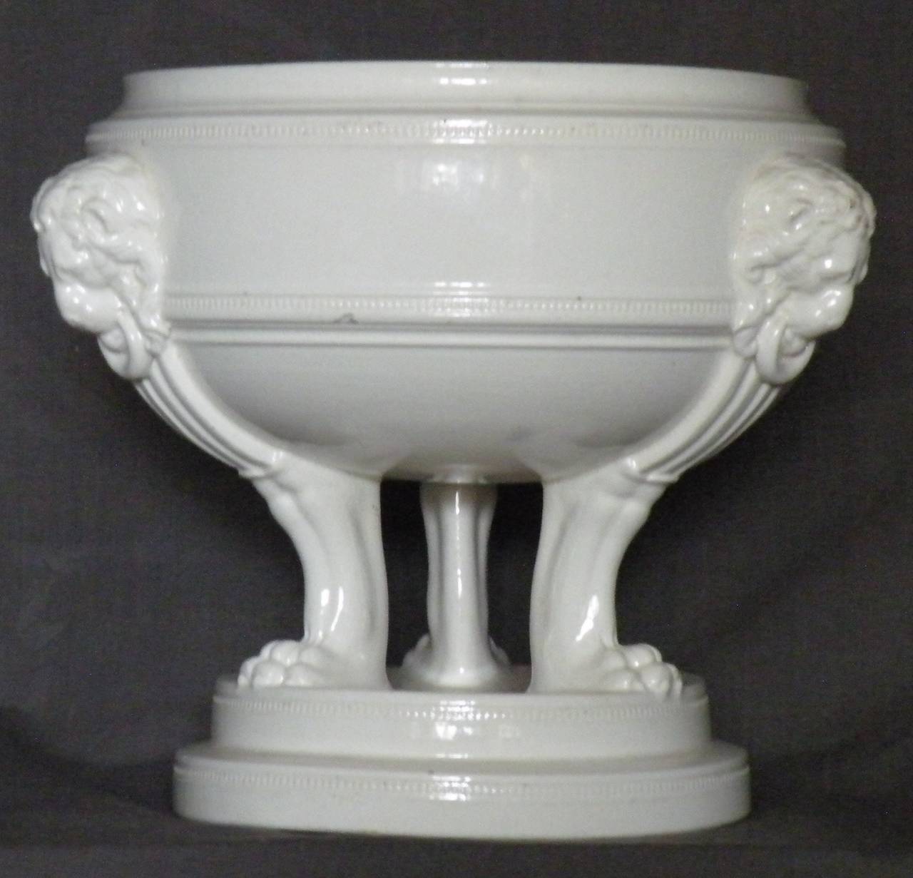 Earthenware Italian Neoclassical Creamware Cachepot