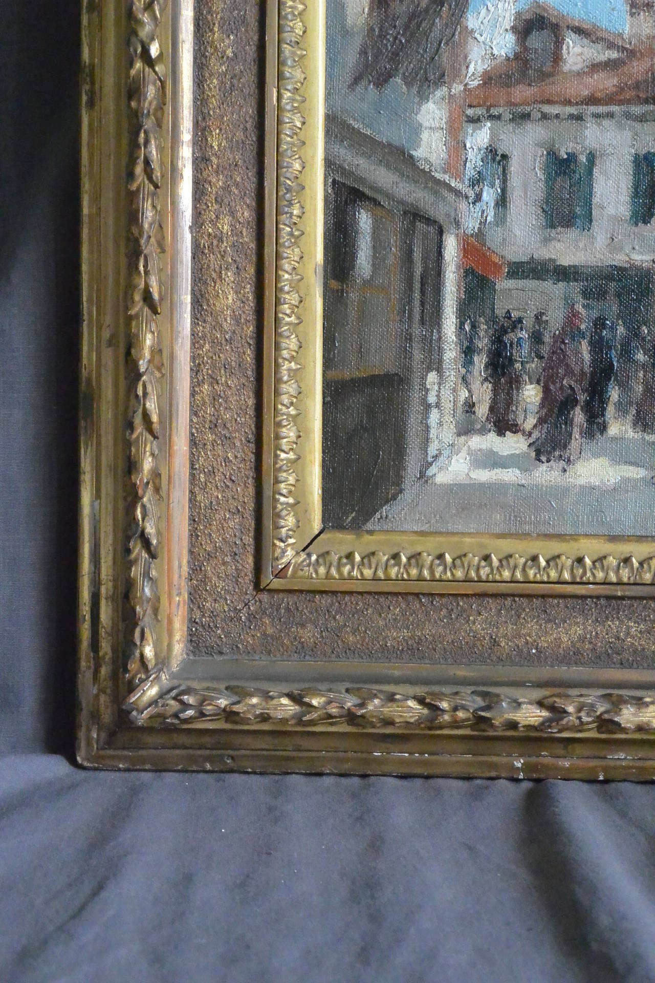 Frank Duveneck Venetian Scene Painting In Excellent Condition In New York, NY