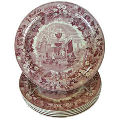 Set of Six Wedgwood Ferrara Plates 1