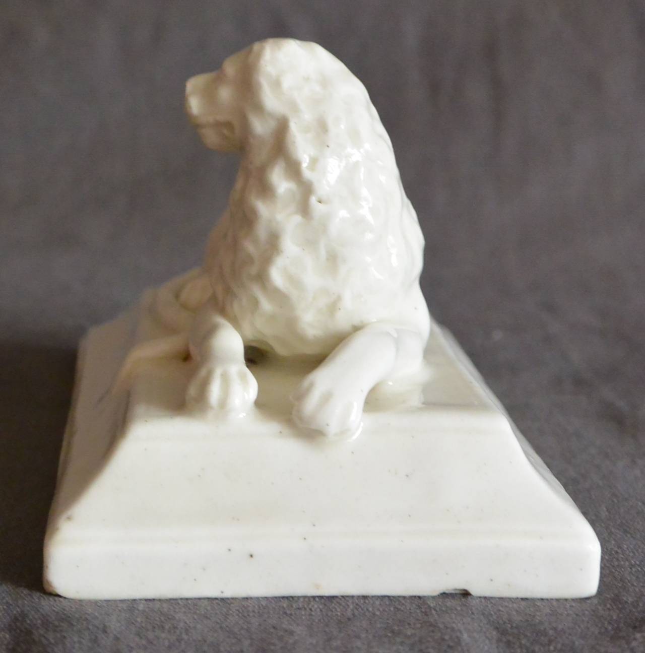 porcelain lion statues