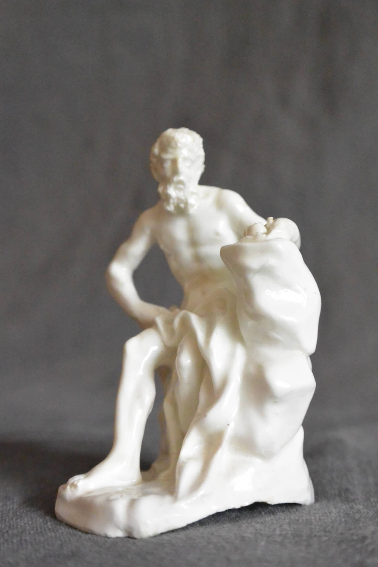 Real Fabbrica Porcelain Sculpture of a River God