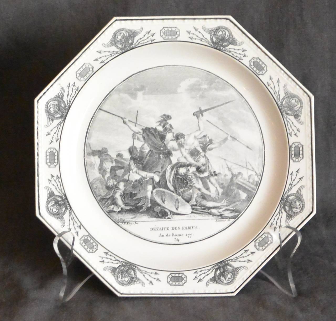 Neoclassical Creil Plate