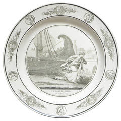 Neoclassical Creil Plate