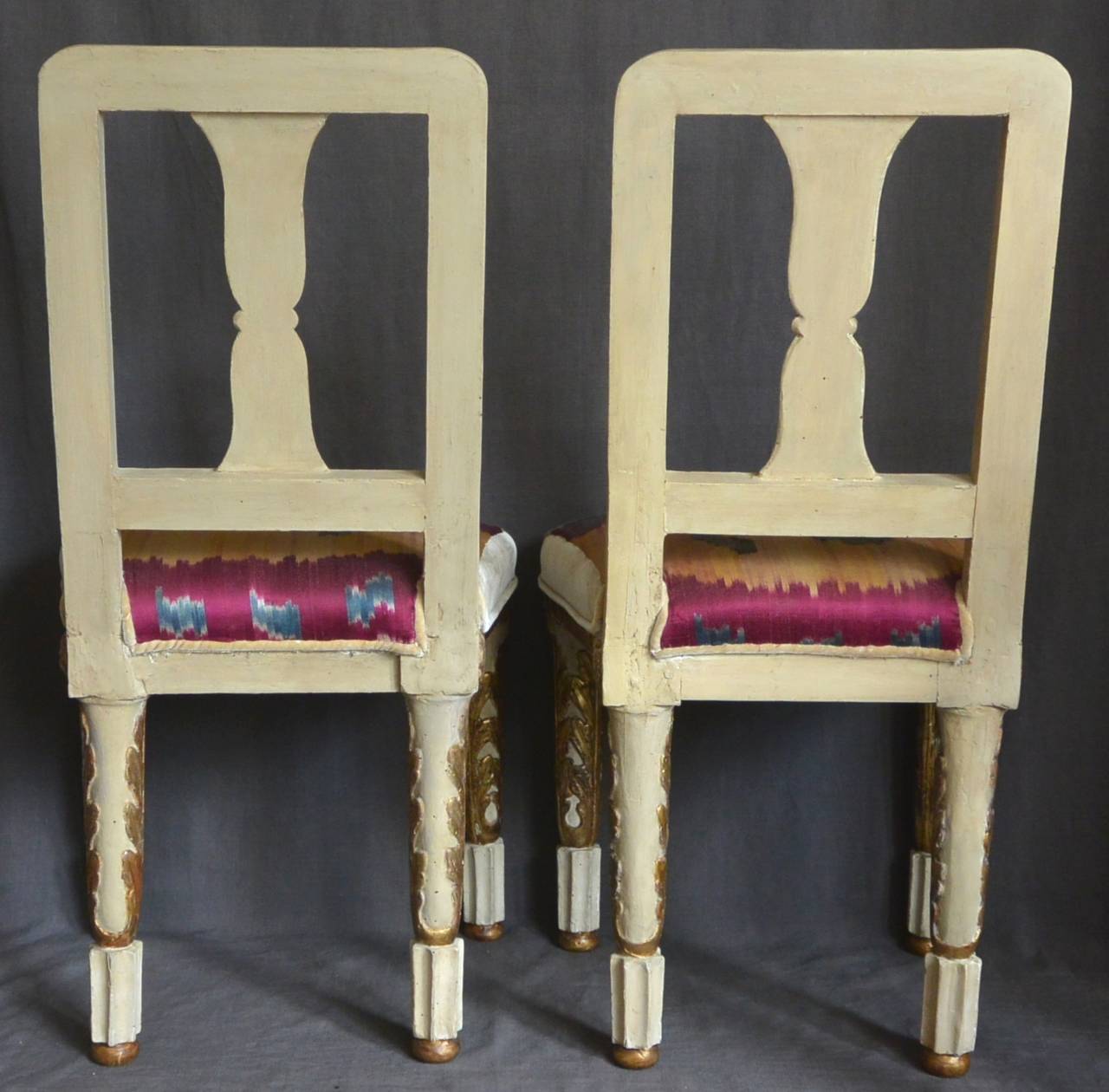 Pair of Italian Side Chairs 1