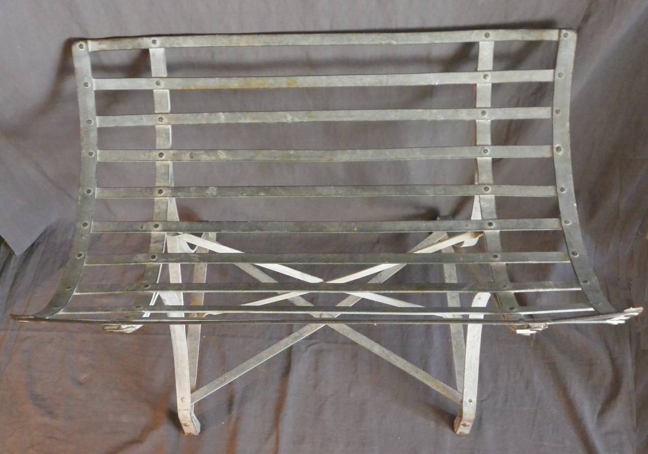 Industrial Zinc Table For Sale 5