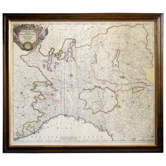 Antique Map of the Republic of Genoa