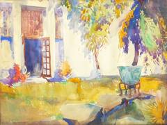 Staats Cotsworth, Spanish Colonial California Watercolor