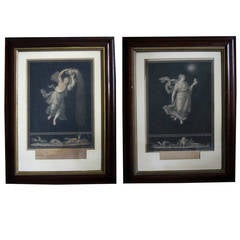 Pair of Italian Neoclassical Allegorical Engravings 5