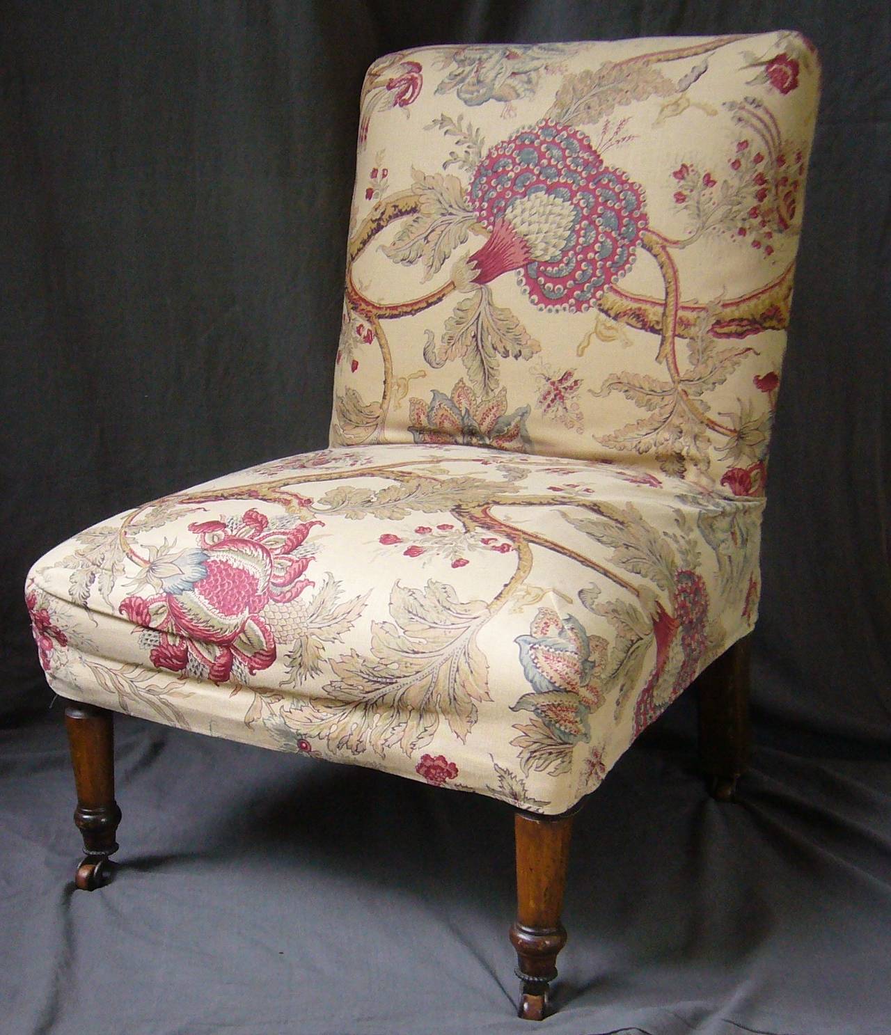 19th Century English Slipper Chair