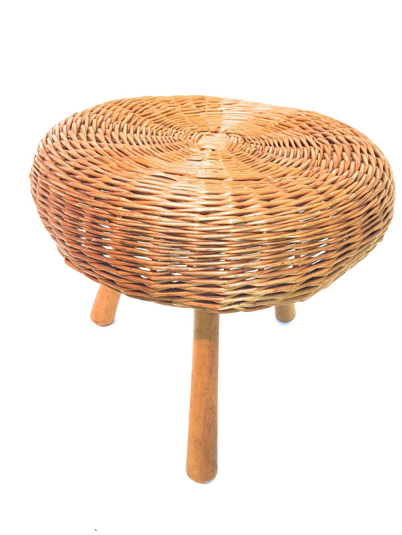 Tabouret du milieu du siècle dernier par Tony Paul