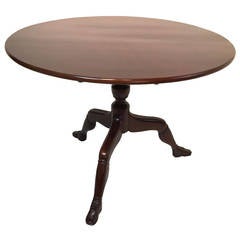 Antique Isle of Man Flip Top Table