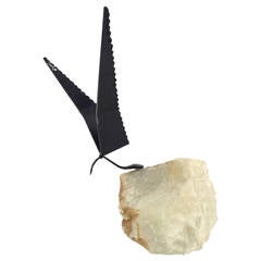 C. Jere Bird Sculpture on Crystal
