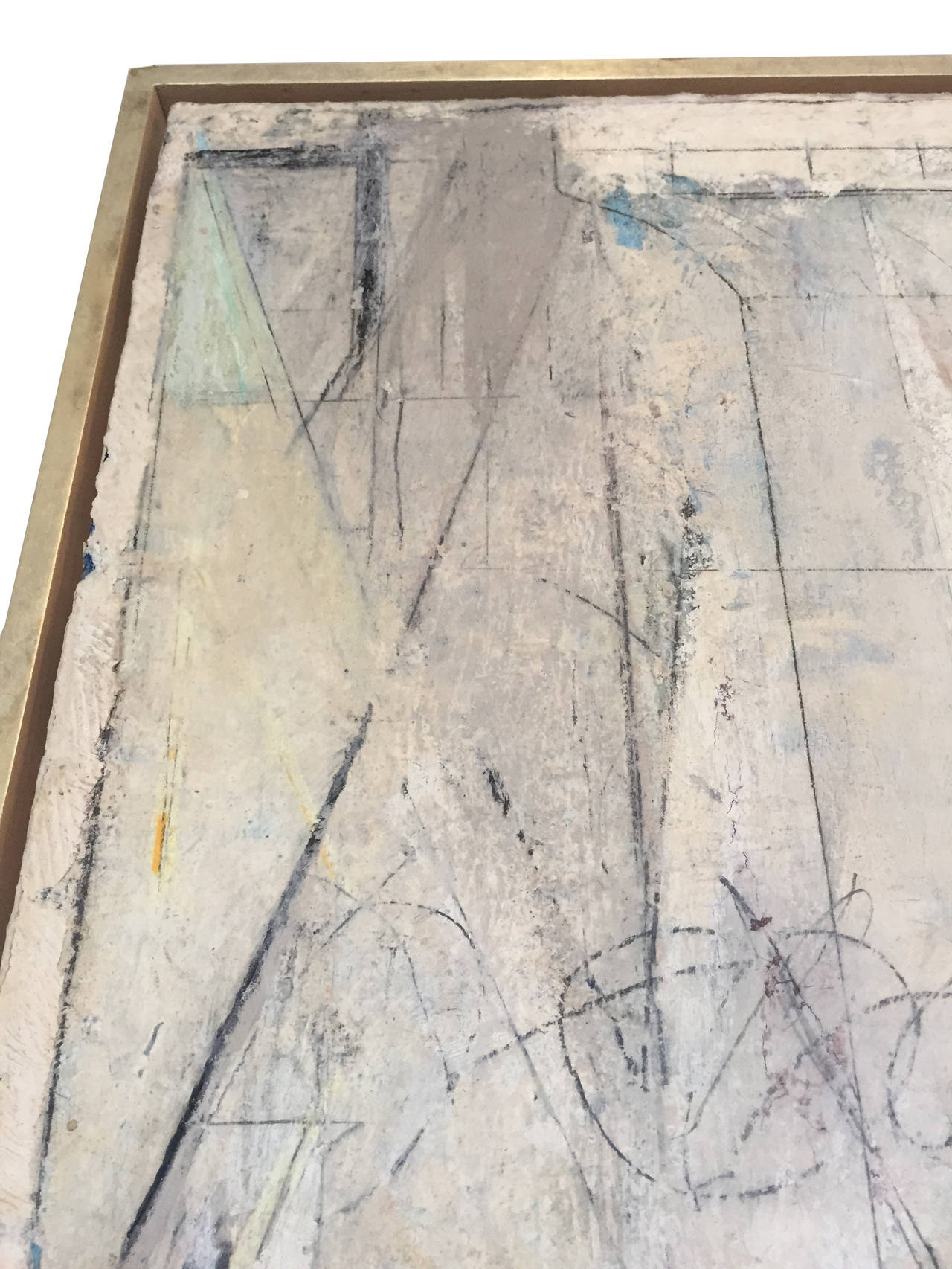 American Abstract Painting on Canvas by John Belingheri