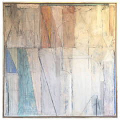 Abstract Painting on Canvas by John Belingheri