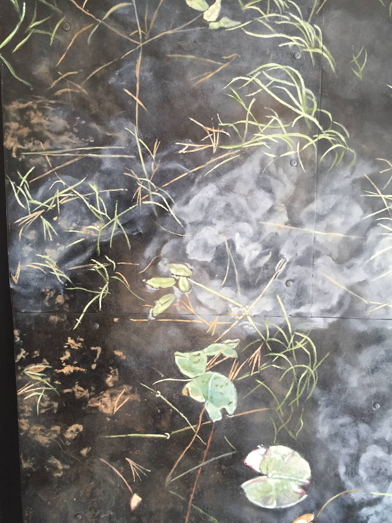 Oil Painting on Metal by Andrew "Drew" Galloway